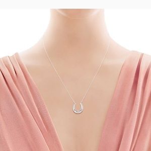 Tiffany&Co Sterling Silver 1837 Horseshoe Pendant